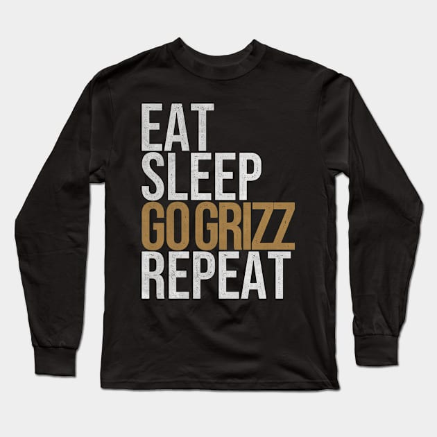 Oakland Grizz Long Sleeve T-Shirt by SmithyJ88